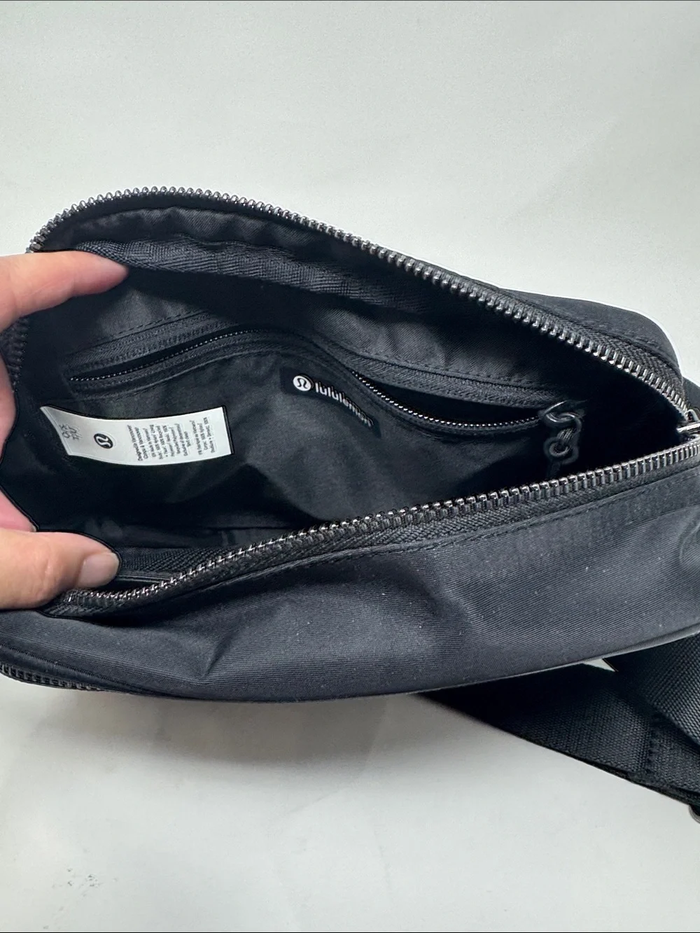 Lululemon crossbody black bag